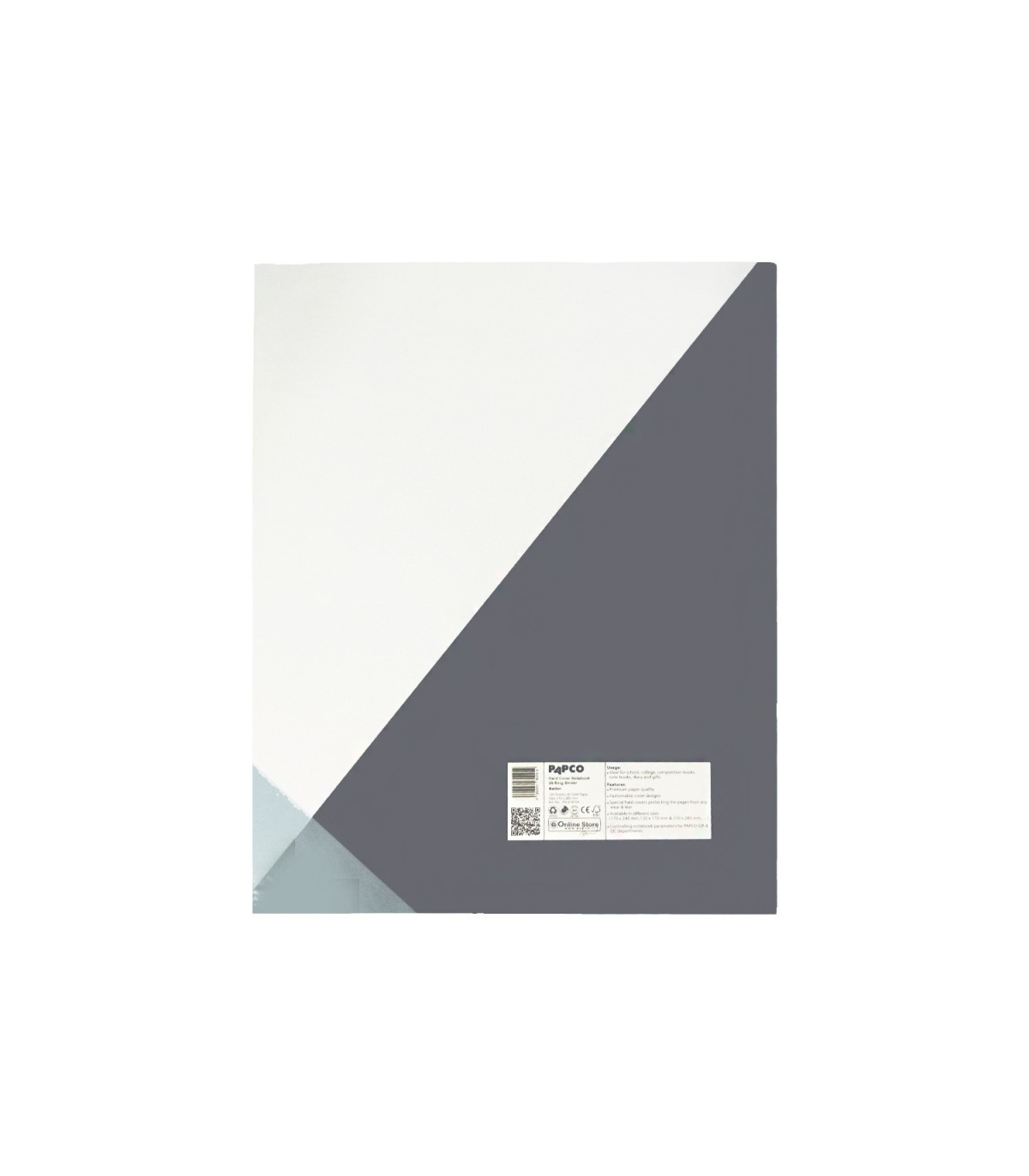 دفتر کلاسوری جلد سخت 160 برگ