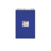 دفتر یادداشت جلد سخت سیمی 80 برگ فنر دوبل 100x150 mm
