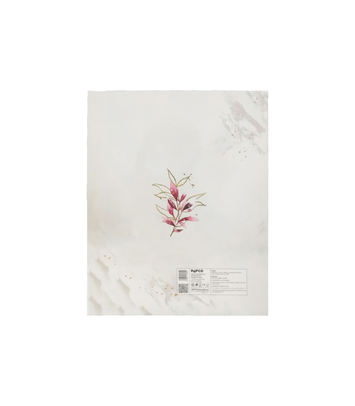 دفتر کلاسوری جلد سخت 100 برگ