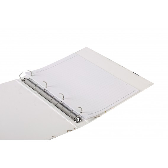 کلاسور 4 حلقه جلد سخت