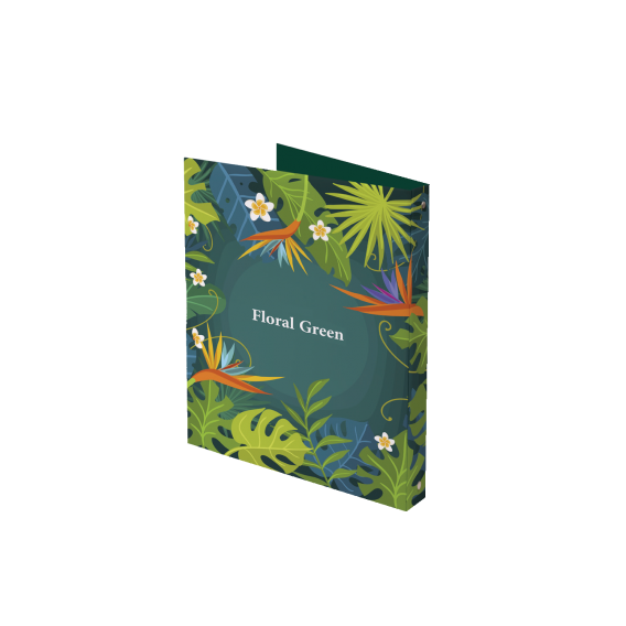 کلاسور 4 حلقه جلد سخت