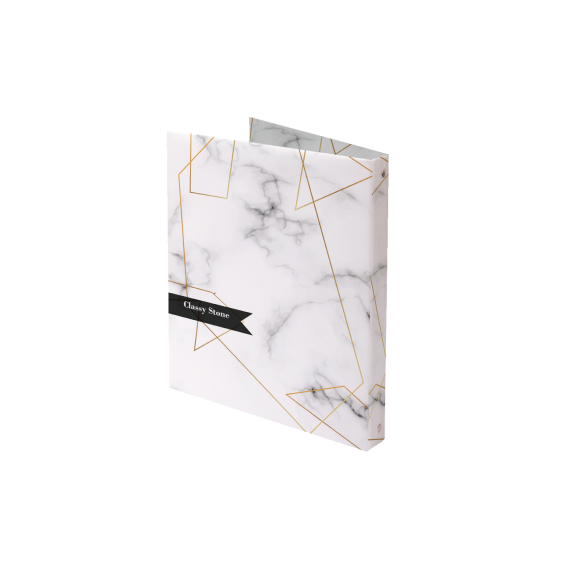 کلاسور 4 حلقه جلد سخت