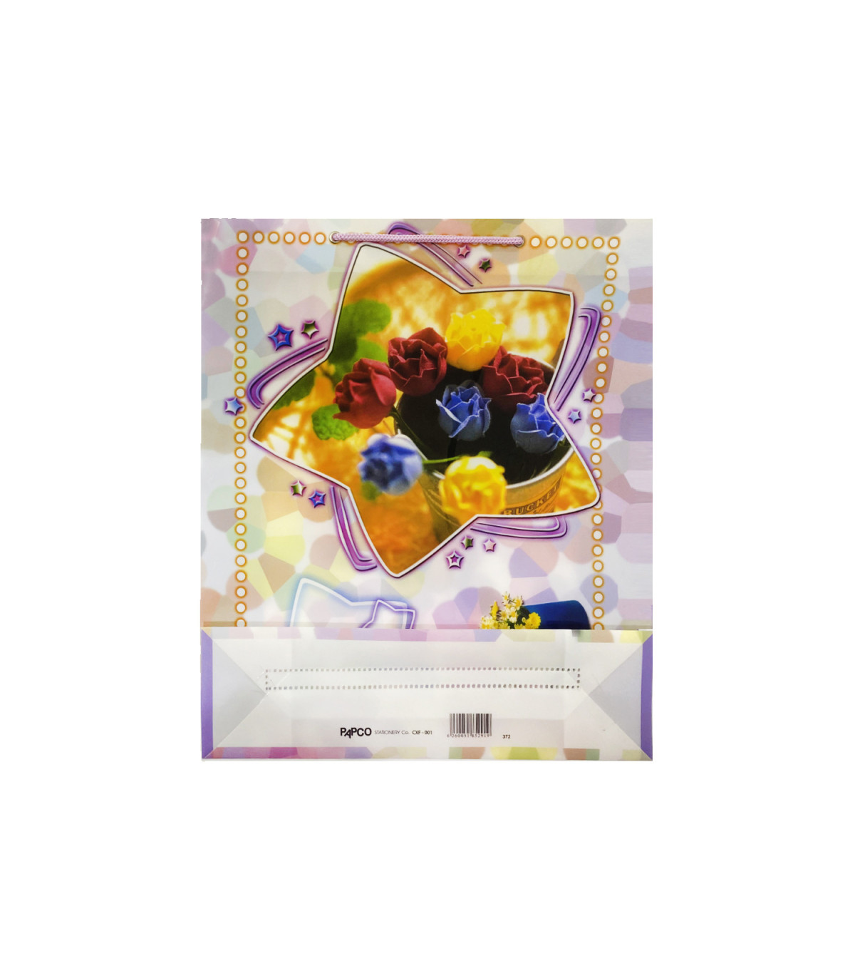 ساک دستی طرح دار بزرگ