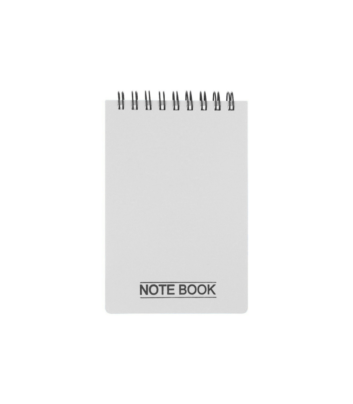 دفتر یادداشت سیم از بالا 100 برگ مات