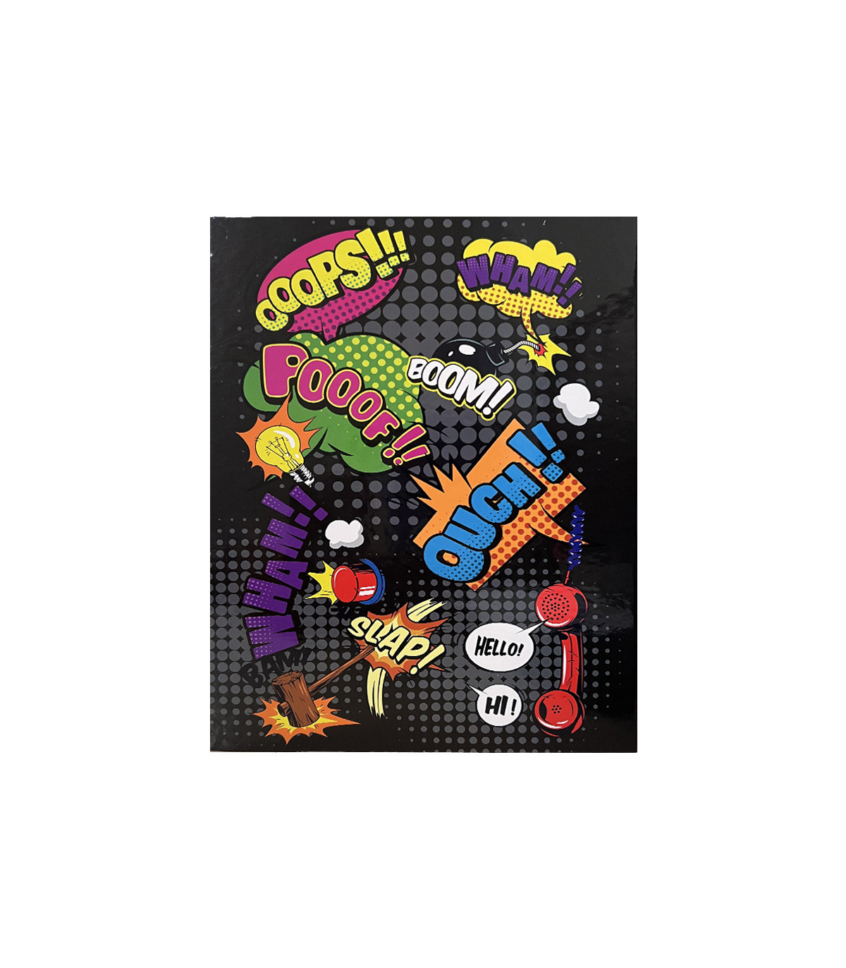 دفتر کلاسوری جلد سخت 160 برگ