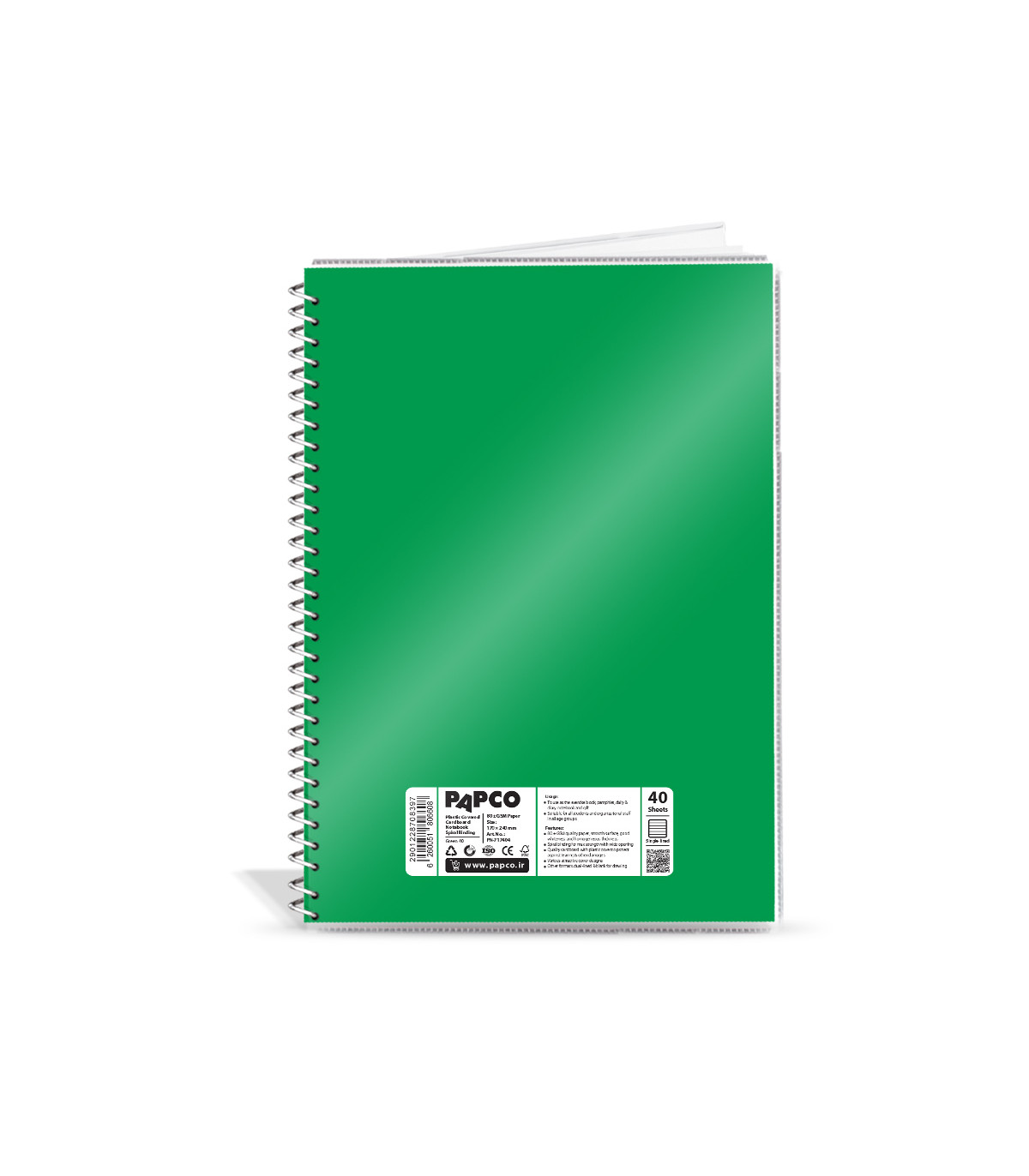 دفتر-روکش-پلاستیکی-سیمی-تک-خط-40-برگ-وزیری-08