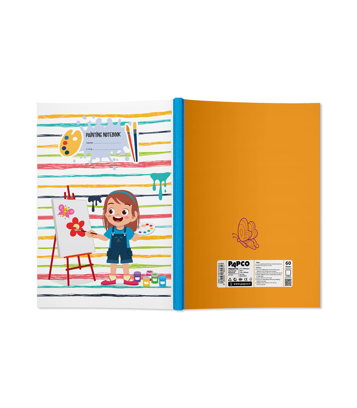 دفتر پرونوت نقاشی 60 برگ