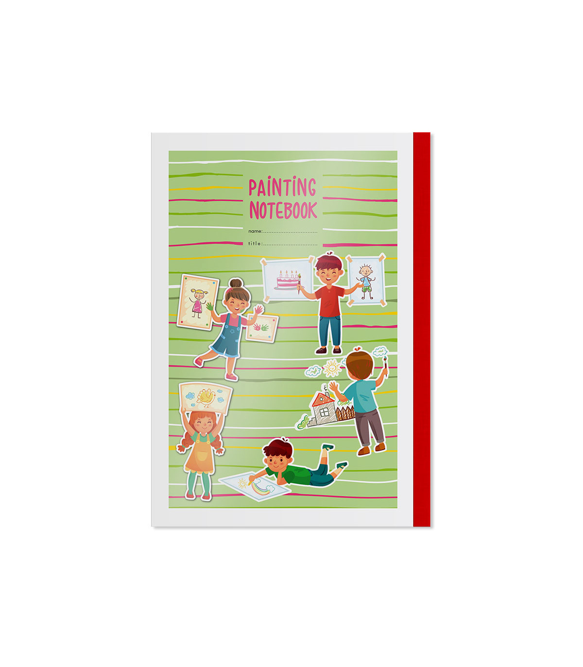 دفتر پرونوت نقاشی 60 برگ