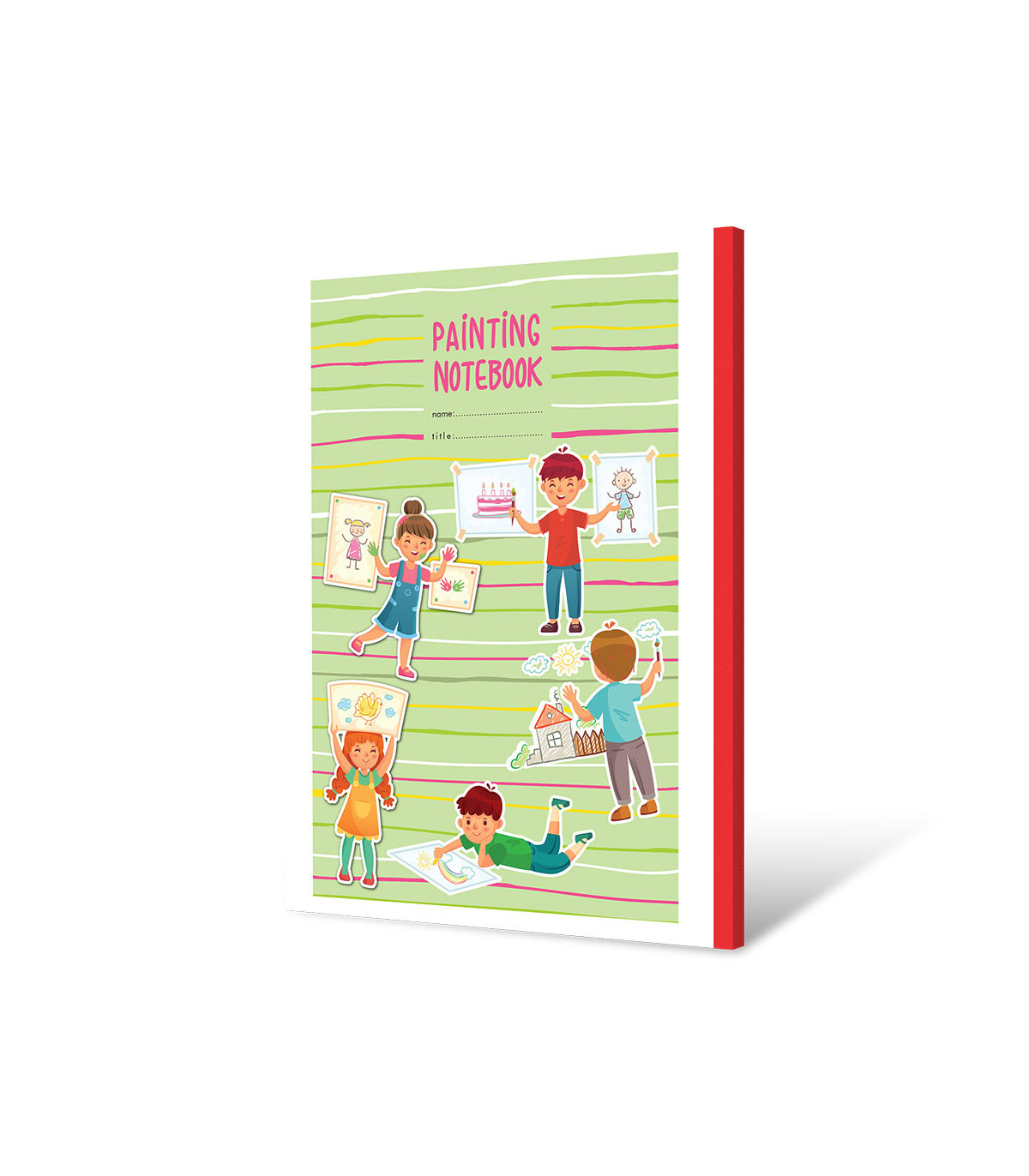 دفتر پرونوت نقاشی 60 برگ