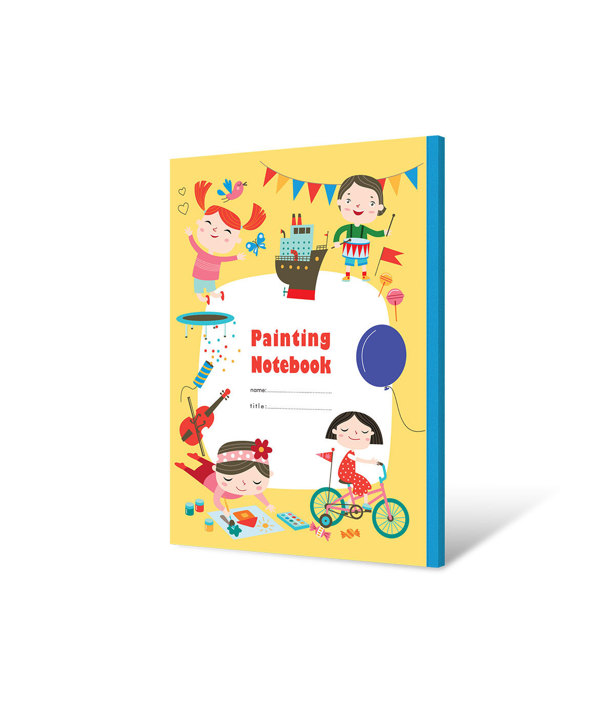 دفتر پرونوت نقاشی 60 برگ