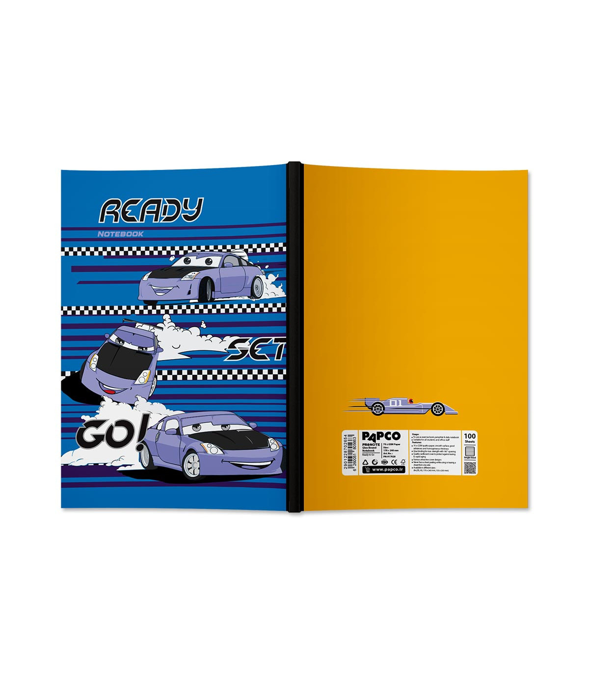 دفتر پرونوت یک خط 100 برگ