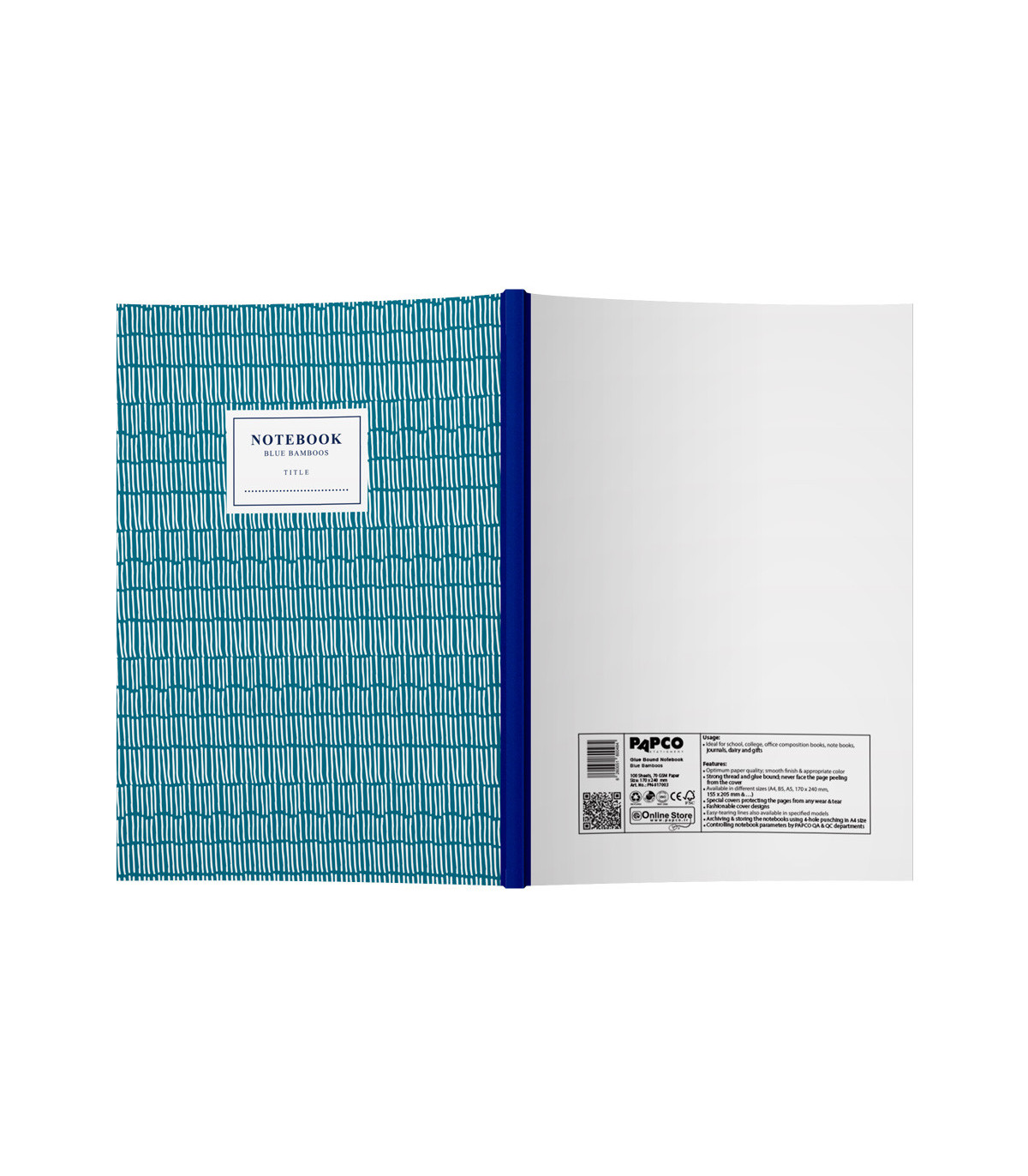 دفتر پرونوت یک خط 100 برگ