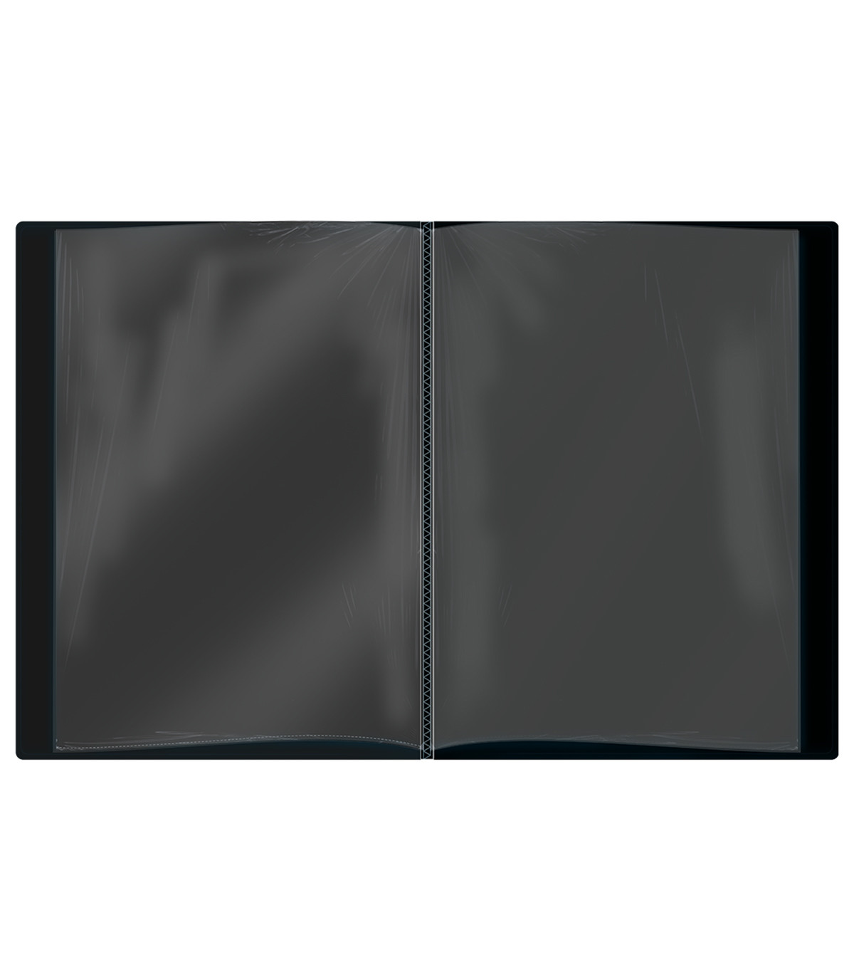 کلیربوک PP قابدار بلک اند وایت طرح دار 80 فایل A4