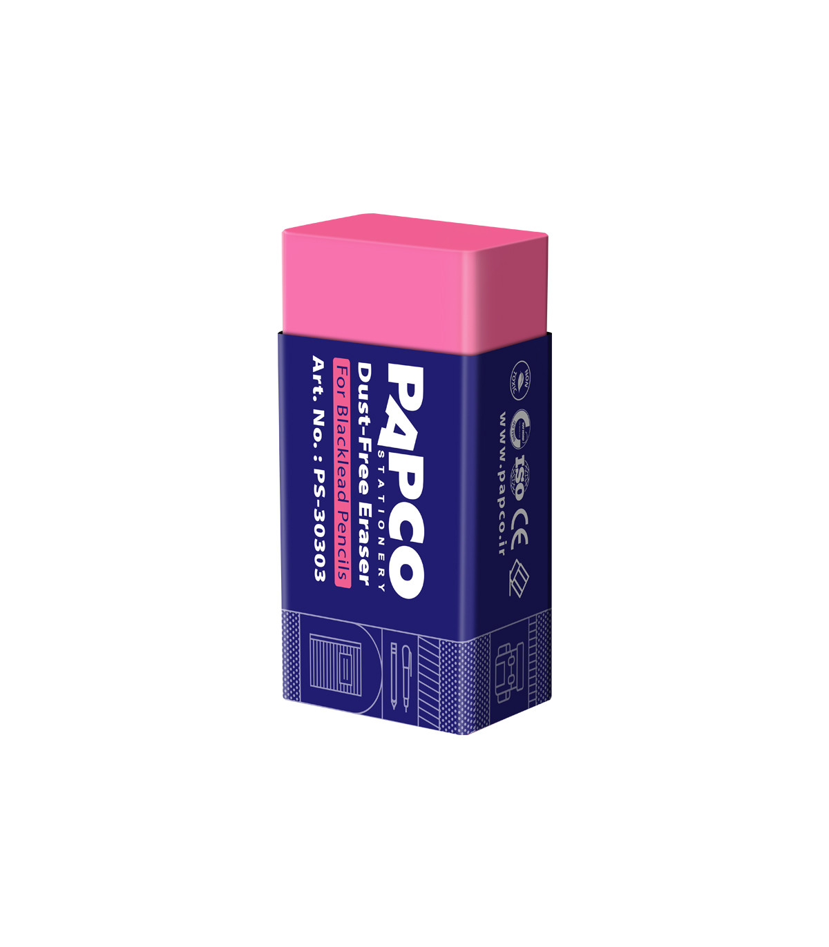 پاک کن سایز کوچک رنگی