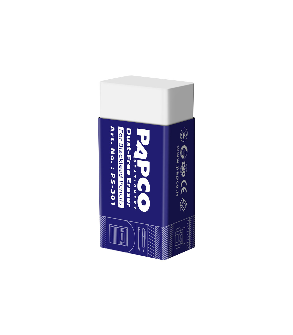 پاک کن سایز کوچک سفید