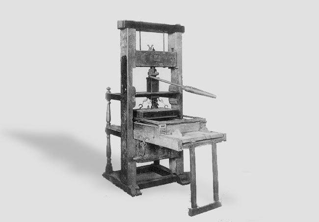 مخترع ماشین چاپ