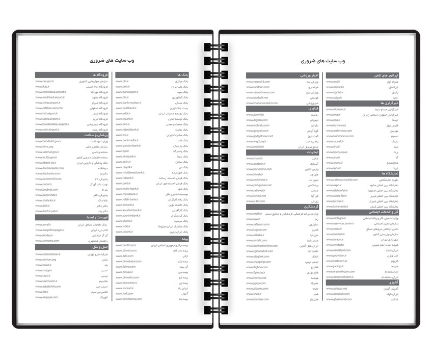 سایتها و تلفنهای ضروری تهران